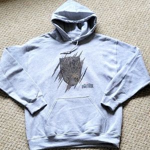 GILDAN - MARVEL BLACK PANTHER HOODIE SWEATSHIRT